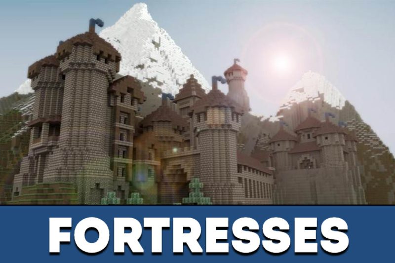 Forgim Castle - Hill Fortress Minecraft Map