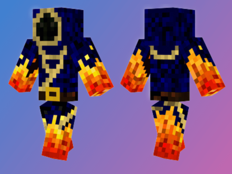 Fire Mage - Minecraft Skins - Micdoodle8