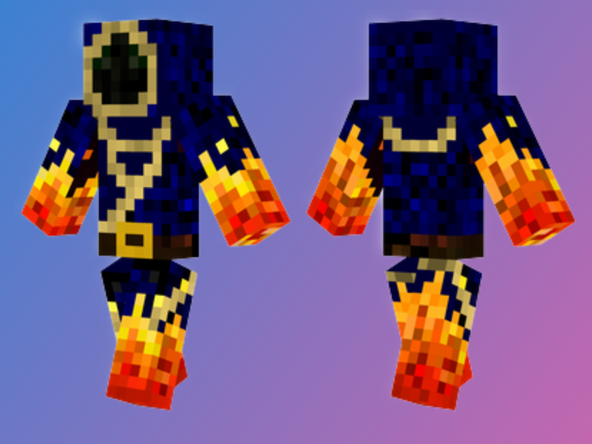 Mago de Fuego - Minecraft Skins - Micdoodle8