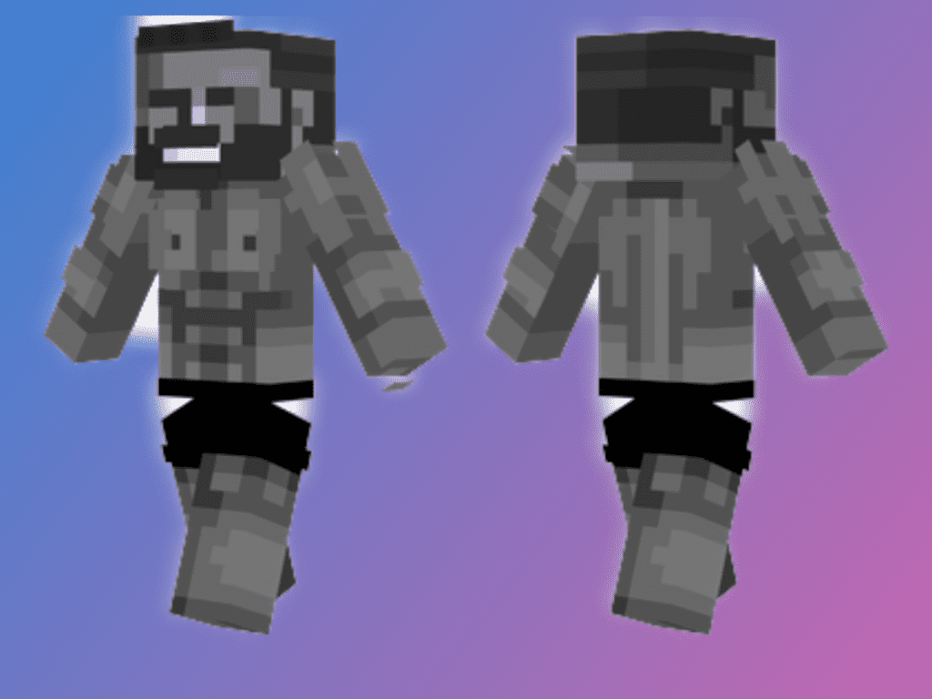 Handrew Giga Chad  Dibujos, Dibujos a lápiz, Skins de minecraft