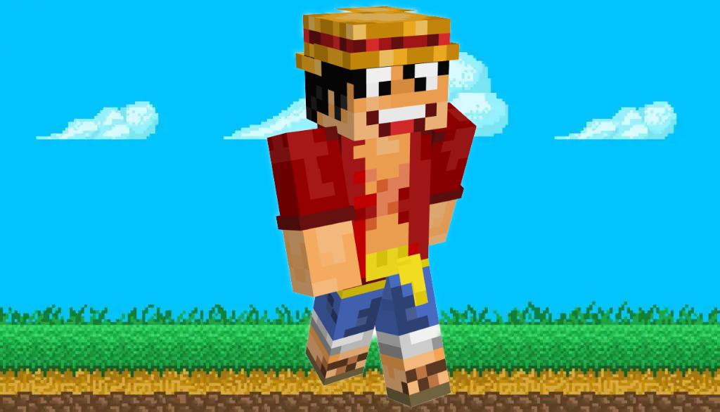 Luffy Skins do Minecraft