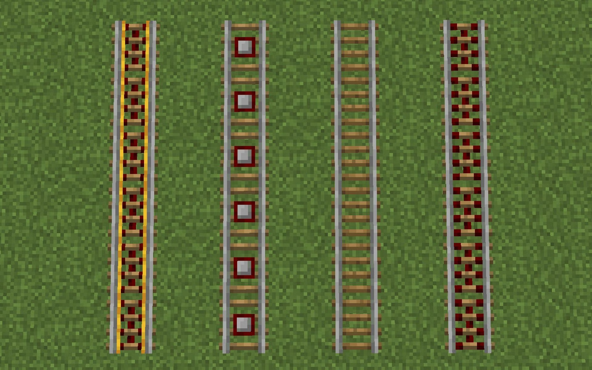 How to make Rails in Minecraft