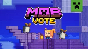 Minecraft 2023 Mob Vote Features Krabben Gürteltier und Pinguin